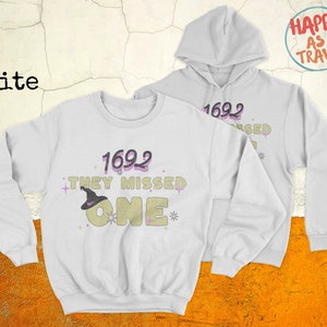 Salem Witch Sweatshirt: 1692 Halloween Costume Tee