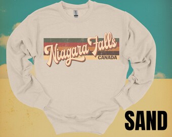Retro Niagara Falls Canada Sweatshirt: Unisex Hoodie