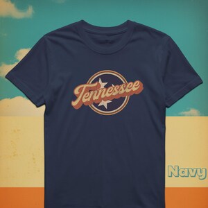 Retro Tennessee T-Shirt: Vintage Volunteer State Souvenir T-Shirt Bild 8
