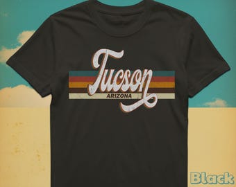 Retro Tucson Arizona T-Shirt: Vintage 70s Desert Souvenir