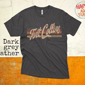 Fort Collins Colorado T-Shirt: Vintage Souvenir Tee