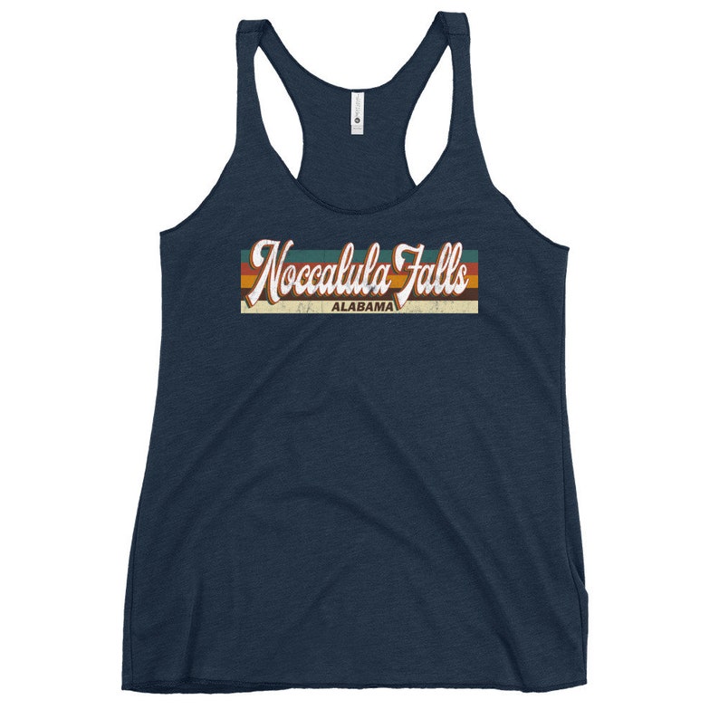 Retro 1970/'s 80/'S Style Noccalula Falls Alabama T-Shirt Noccalula Falls Alabama Tank Women Noccalula Falls Tank Noccalula Falls Tank Top