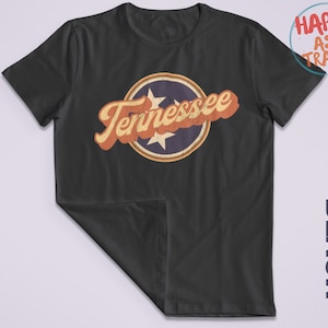 Tennessee Tristar Shirt | Tennessee Shirt | Tennessee Retro Flag Shirt | Tennessee State Vintage Flag T-shirt for Men and Women Distressed