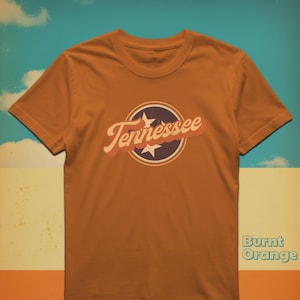 Retro Tennessee T-Shirt: Vintage Volunteer State Souvenir T-Shirt Bild 1