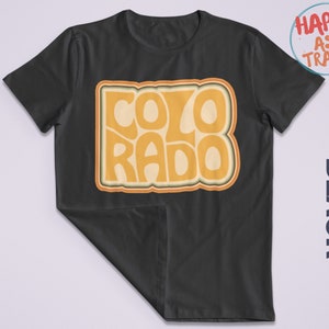 Colorado Retro Vintage Design Shirt - Retro Mountain Unisex Colorado Sweatshirt / Colorado Hoody