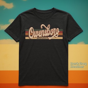 Koszulka retro Owensboro Kentucky: pamiątka vintage bluegrass