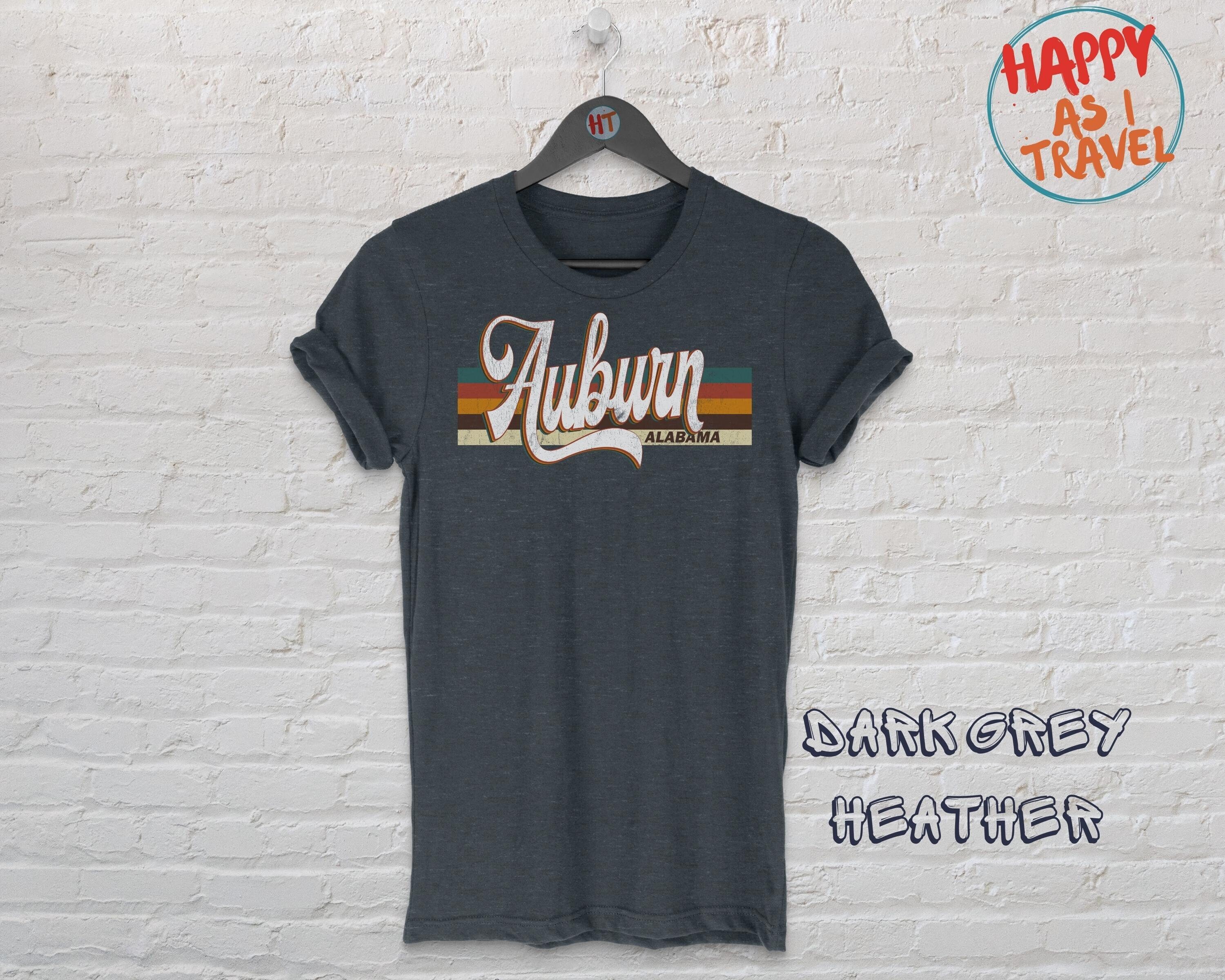 Vintage 70s 80s Style Auburn Alabama 