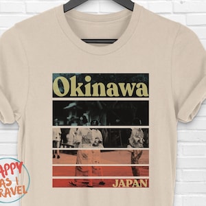 Retro Okinawa T-Shirt Gift / 70s clothing style / Okinawa Japan / Okinawa Tourist T-Shirt / Okinawa Souvenir Gift / Unisex / Sweater /Hoodie