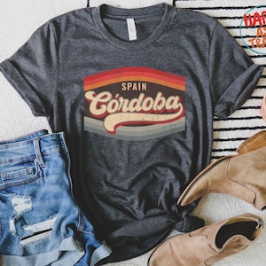 Cordoba Vintage distressed design T-Shirt Gift / Cordoba Espana / Espana Tourist T-Shirt / Cordoba Souvenir Gift / Unisex Tee