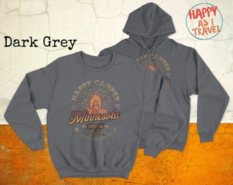 Minnesota Retro Sweatshirt: Unisex State Design Crewneck