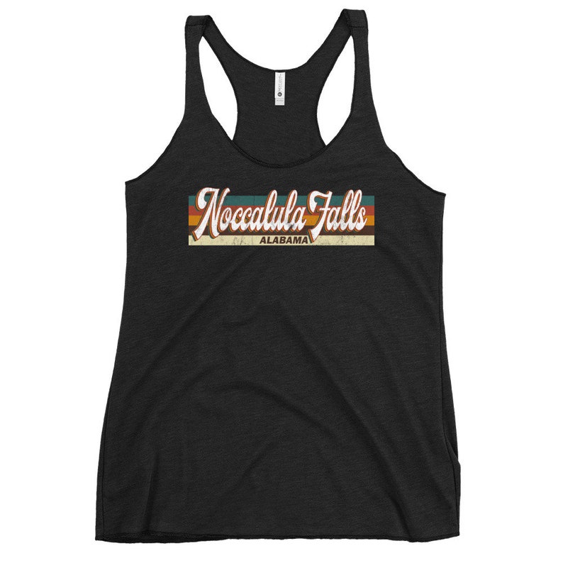 Retro 1970/'s 80/'S Style Noccalula Falls Alabama T-Shirt Noccalula Falls Alabama Tank Women Noccalula Falls Tank Noccalula Falls Tank Top