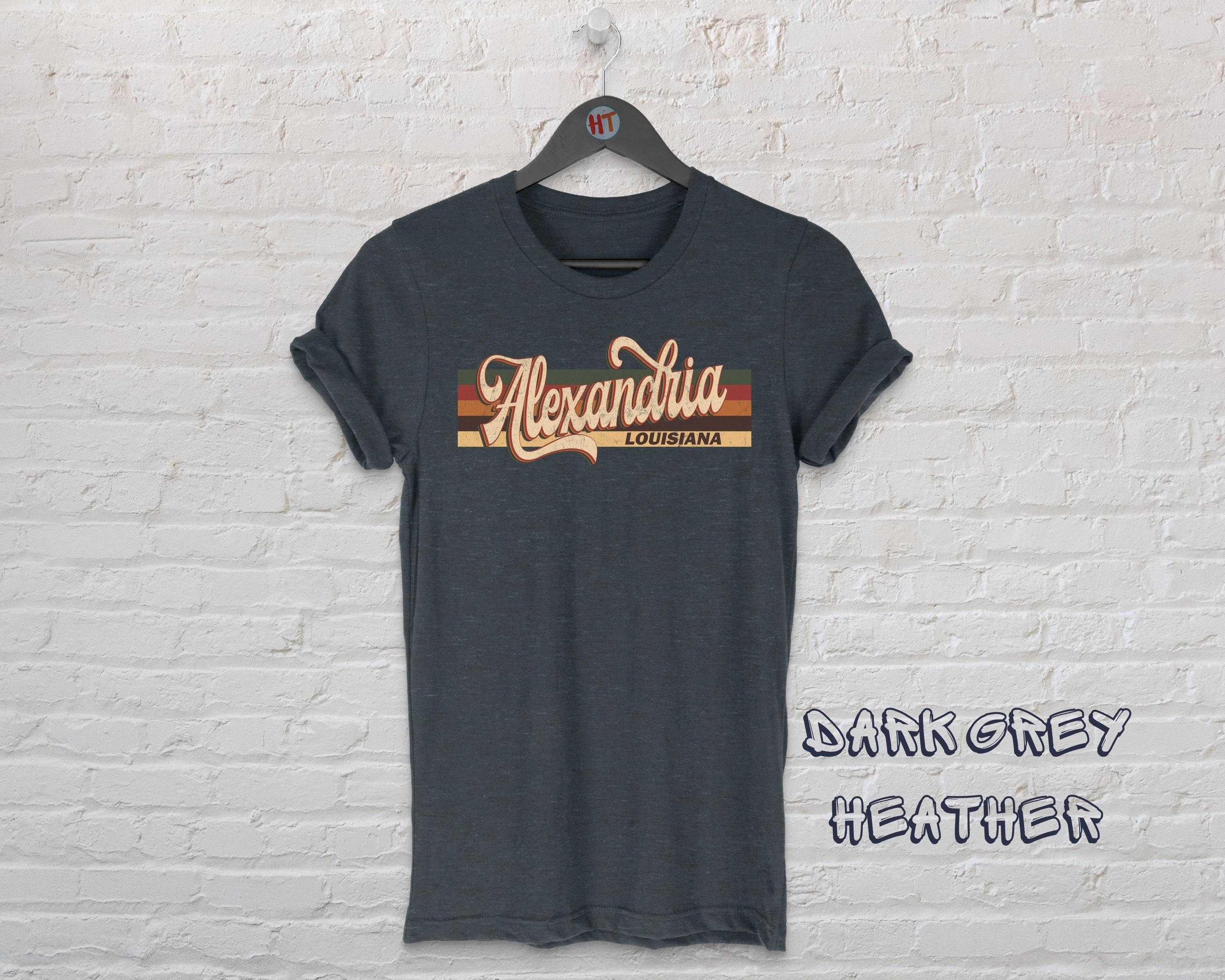 Alexandria Louisiana LA Vintage Established Classic Design Premium T-Shirt