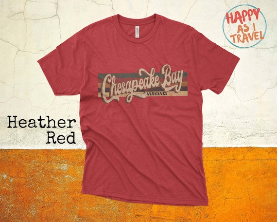Chesapeake Bay Virginia T-shirt: Retro 70s 80s Style - Etsy Canada