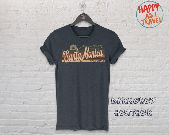 Santa Monica T-Shirt Santa Monica California Souvenir Gift Santa Monica T-Shirt Santa Monica California Souvenir Gift
