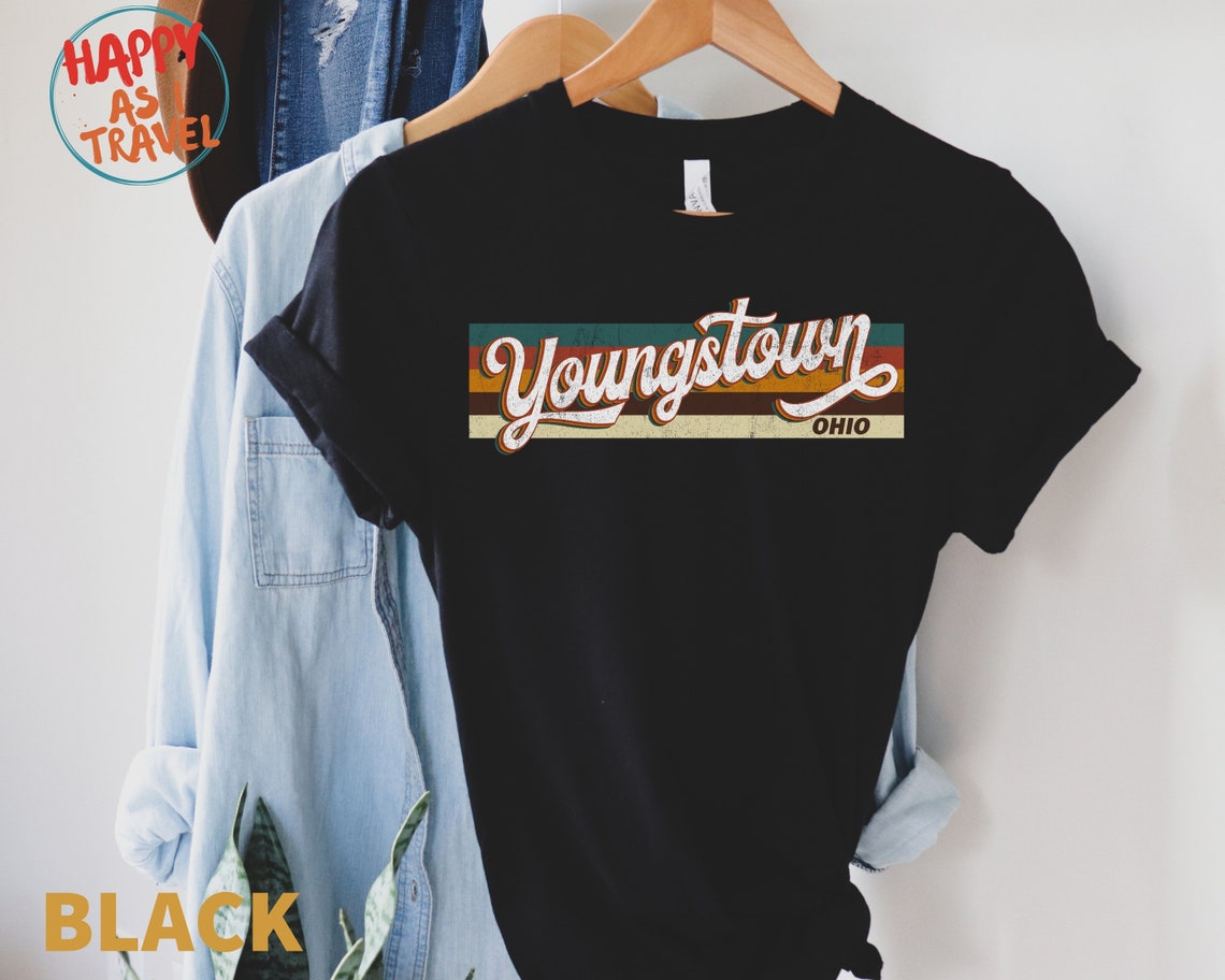 Youngstown Retro TShirt Gift / Youngstown Ohio / Youngstown Etsy