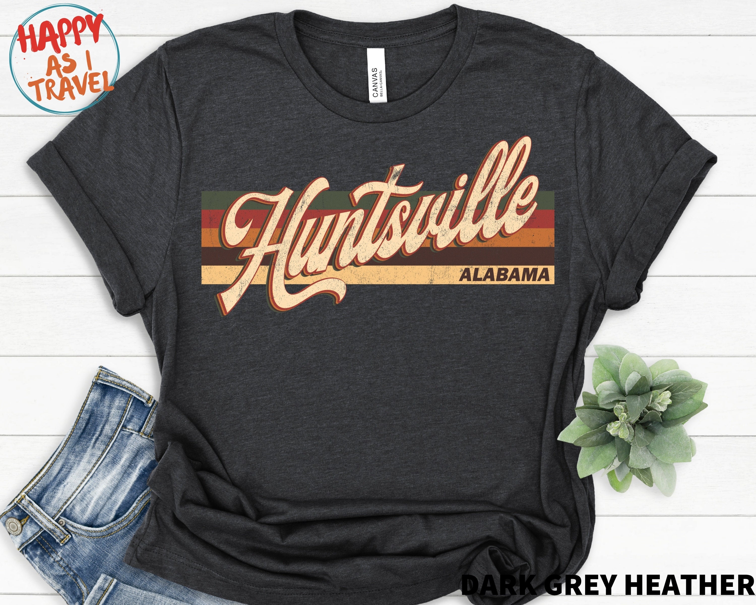 Huntsville Vintage TShirt Gift / Huntsville Alabama / Etsy