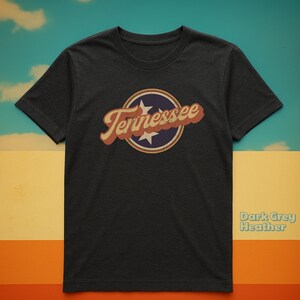 Retro Tennessee T-Shirt: Vintage Volunteer State Souvenir T-Shirt Bild 3
