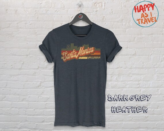 Santa Monica T-Shirt Santa Monica California Souvenir Gift Santa Monica T-Shirt Santa Monica California Souvenir Gift