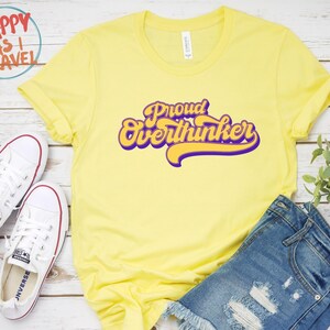 Trotse overdenker, T-shirt sarcastisch drama, T-shirt grappige dramakoningin, T-shirt introverte angst, T-shirt esthetische dramakoningin, T-shirt drama meisjes