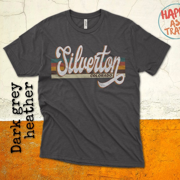 Silverton Vintage T-Shirt Gift / Silverton Colorado / Silverton Tourist T-Shirt / Silverton Souvenir Gift / Unisex Tee