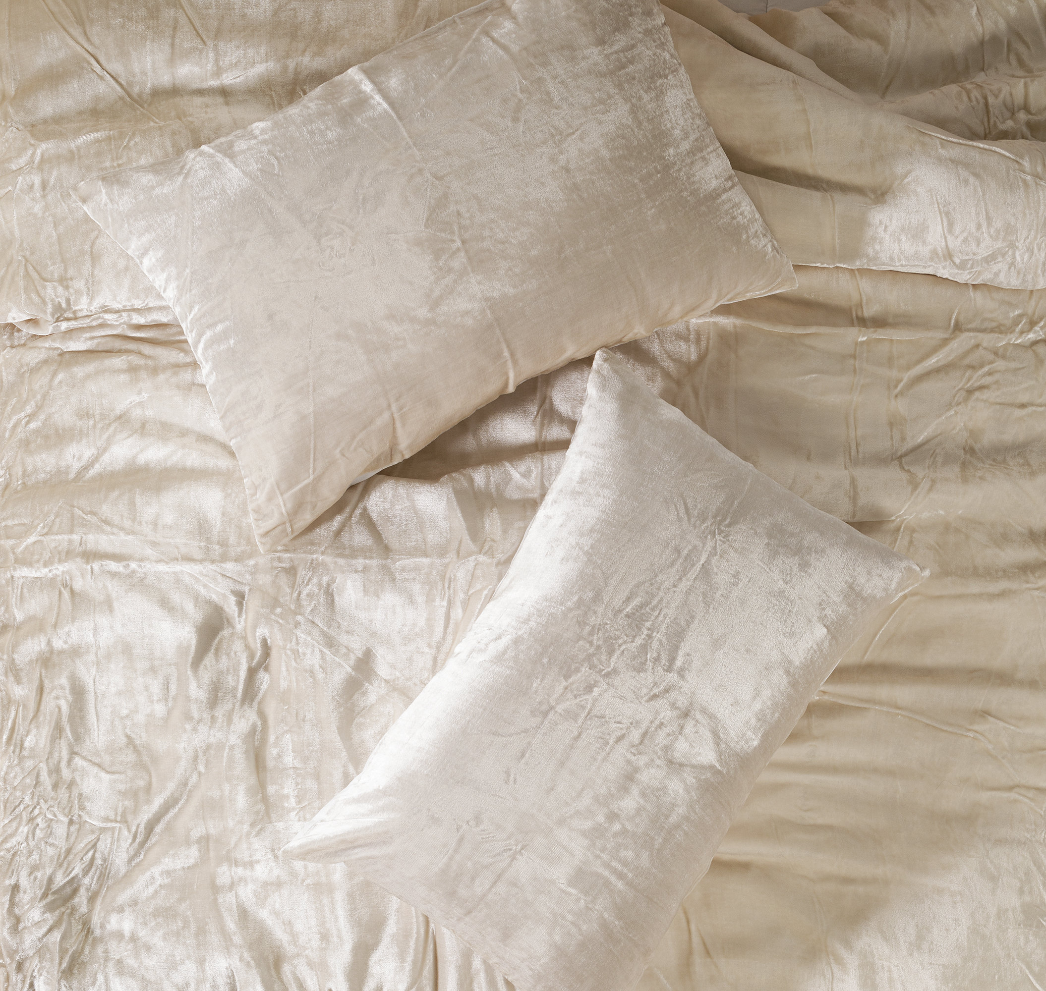 Ivory Velvet Duvet Cover Comforter Cover Full UO Bedding Etsy