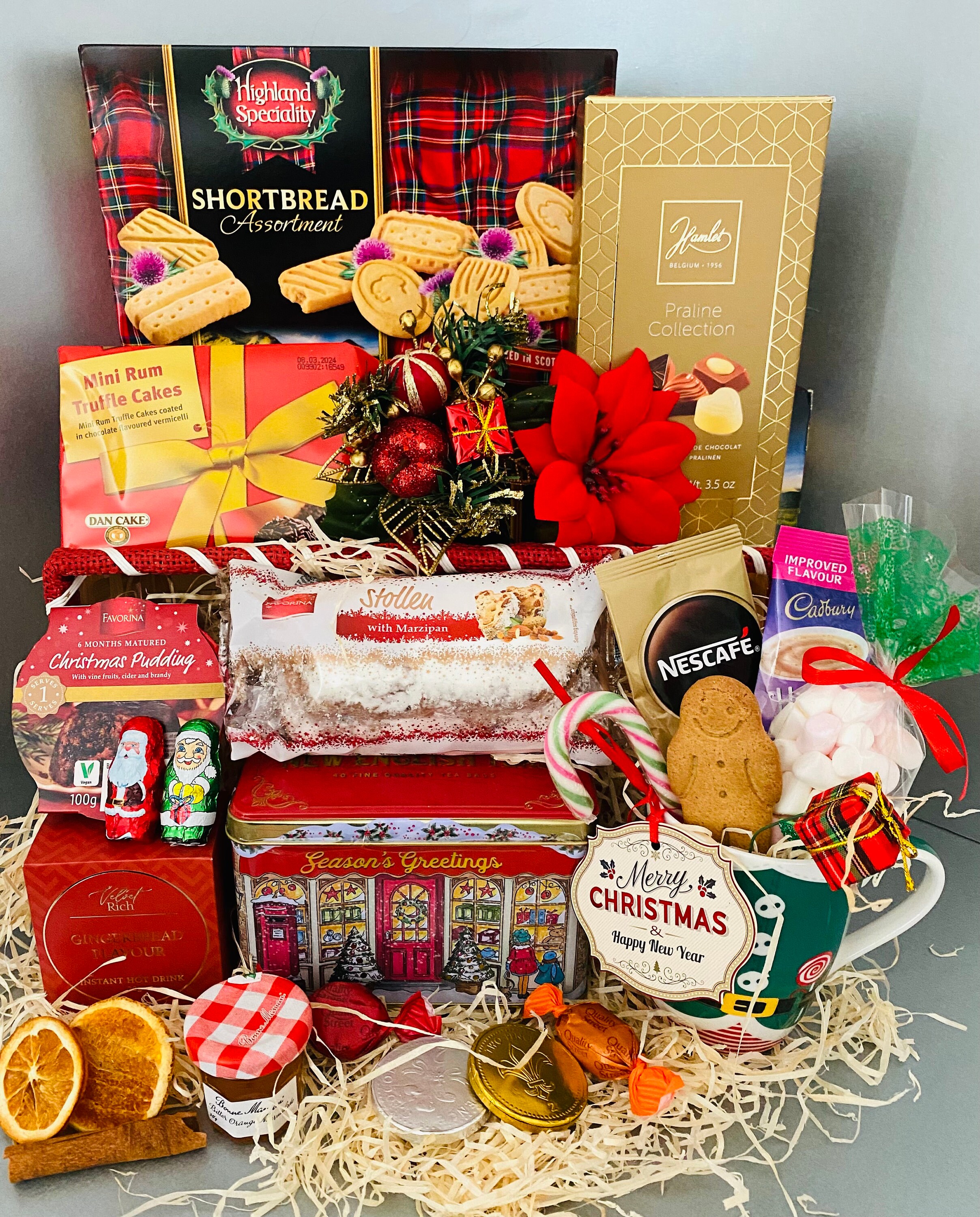 Christmas Luxury Food Gift Hamper Family Parents Etsy UK