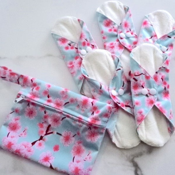 Women's Girls ECO Pretty Pantyliners Period Pads Incontinence Catchers!