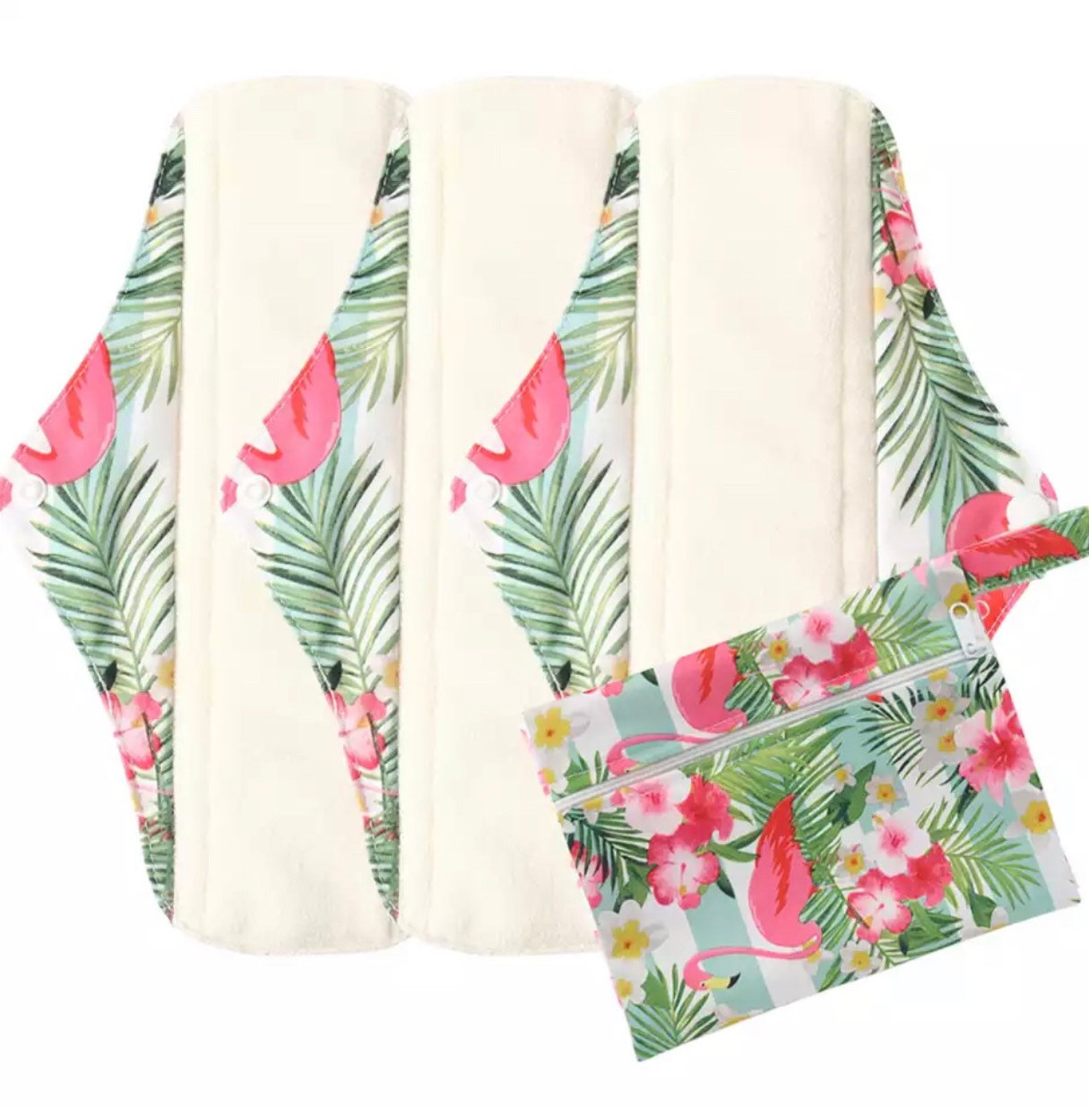 Pretty Incontinence Period Liners Reusable Washable Eco Super Etsy