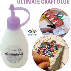 527 Glue Beacon 527 Glue Craft Glue Adhesive Ceramic Glue Clear Glue Glue  for Metal Cork Tile Ceramics and Glass Dries Clear 