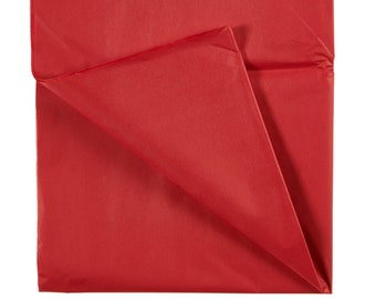 Red Tissue Paper | Valentines | Deluxe Tissue Paper | 18gsm | Recyclable Tissue Paper | Eco Friendly Tissue Paper |