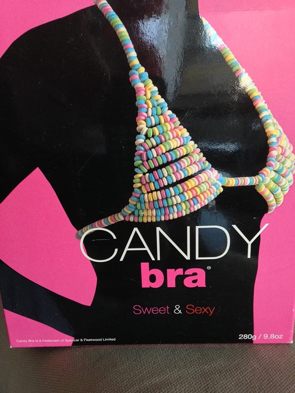 EDIBLE UNDERWEAR SET BRA & G-STRING, Rude Food