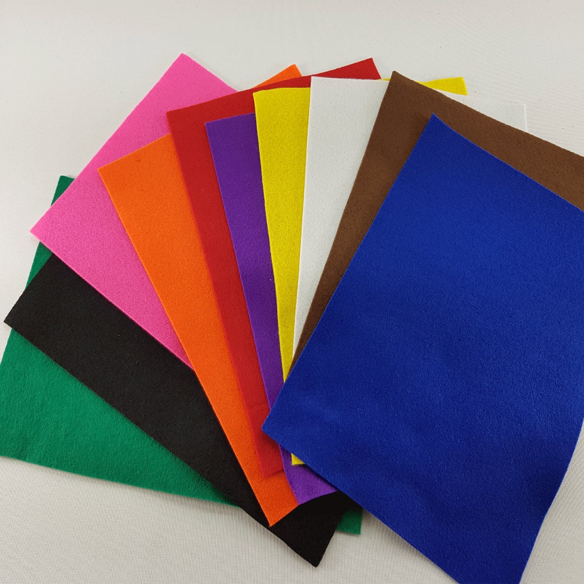 Felt Sheets A4 Size Craft Felt Recycled Felt Various Etsy UK