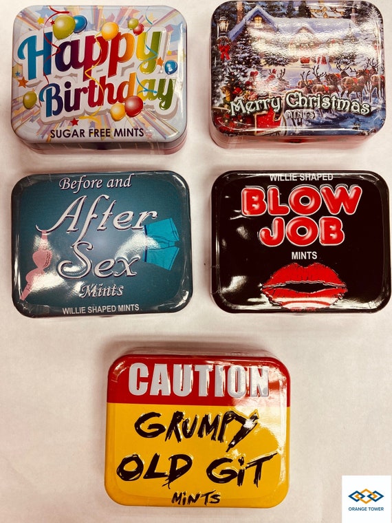 Mint New Novelty Fun Mints Mint Tin Box Xmas Joke Prank Secret