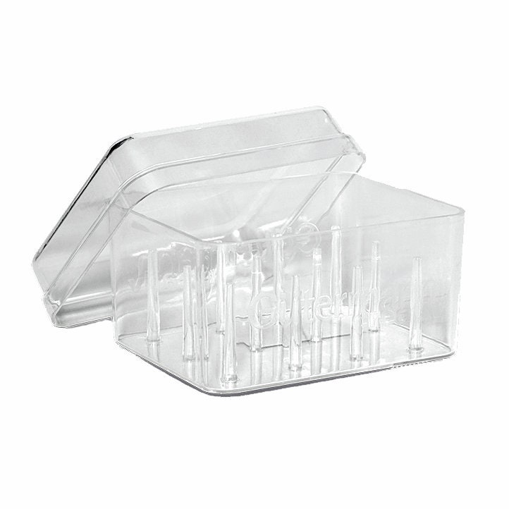 Small Clear Plastic 8 Compartment Storage Box With Lid for Beading, Sewing,  Jewellery and Other Small Items 