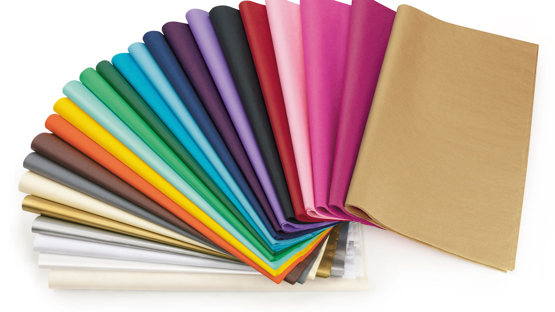 Rainbows Wrapping Paper Sheets, 20x29 Inches — Fun Heavy Duty Wrapping Paper