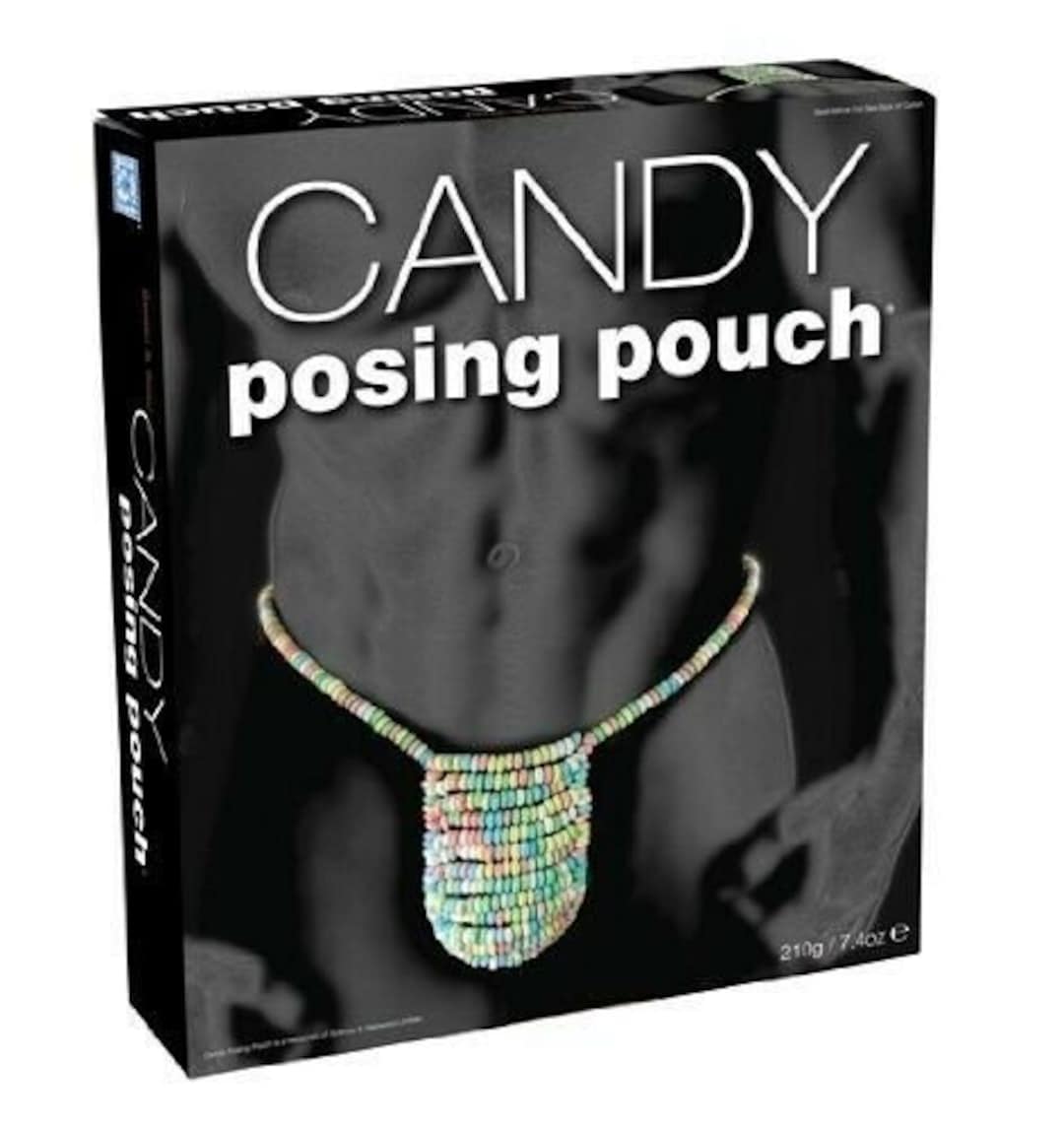 Mens Male Lingerie Candy Edible Undies Underwear Pouch Gag