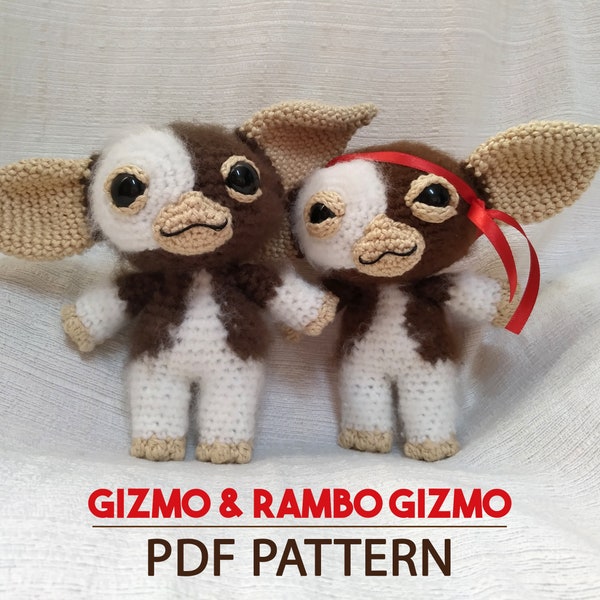 Gizmo & Rambo Gizmo Crochet Pattern - PDF Pattern (eng)