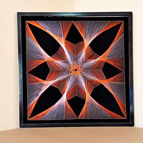 String Art Wall Hanginghilorama Art Gift for Christmas Etsy