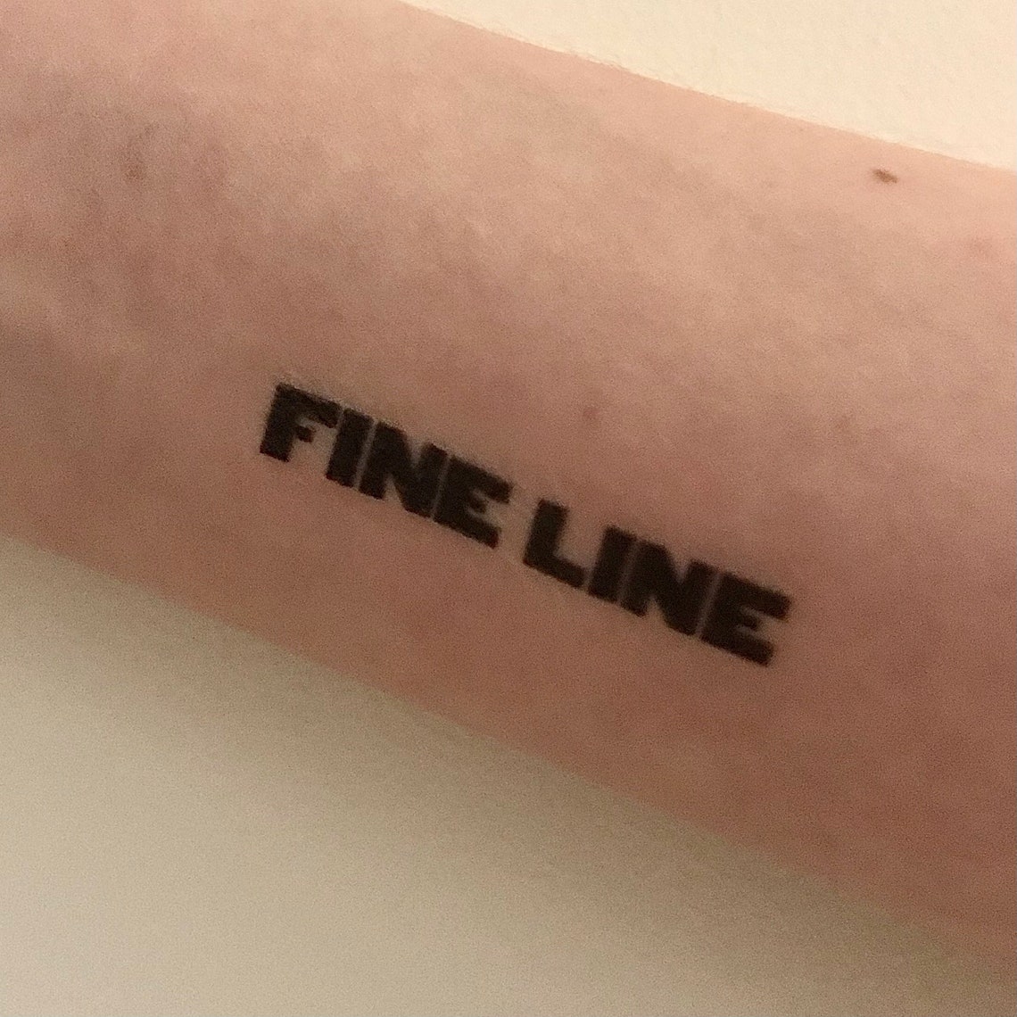 Harry Styles Temporary Tattoos Fine Line Mixed Pack of 8 | Etsy