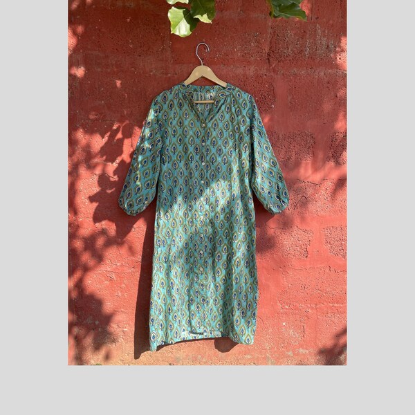 Block Printed Shirt Etsy
