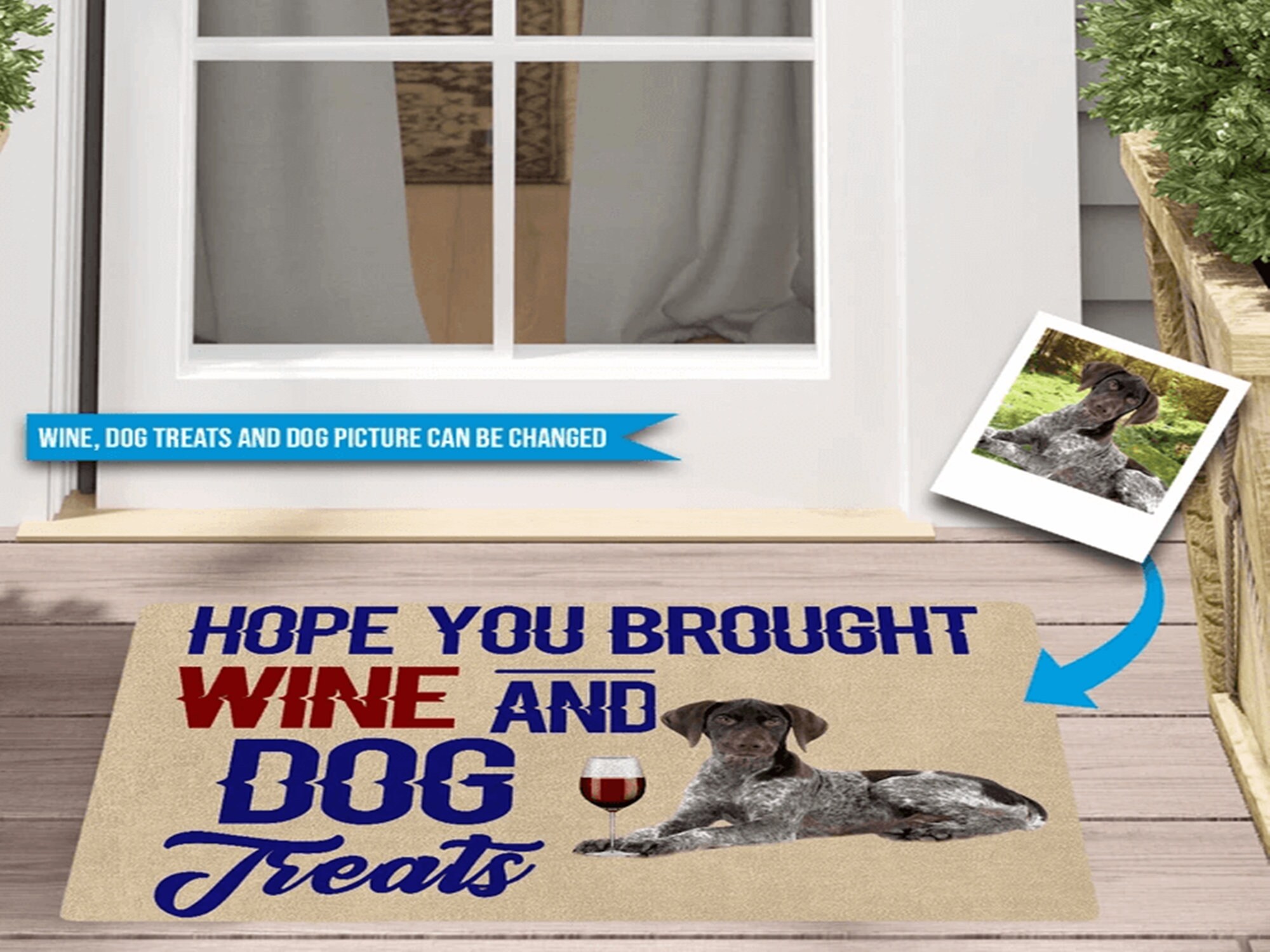 Custom Doormat Pet Doormat Funny Doormat Personalized Doormat