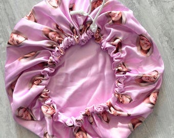 Custom Bonnet Satin Bonnet Sleep Bonnets Double Layered