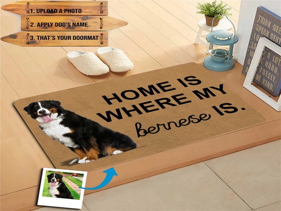 personalized dog doormats
