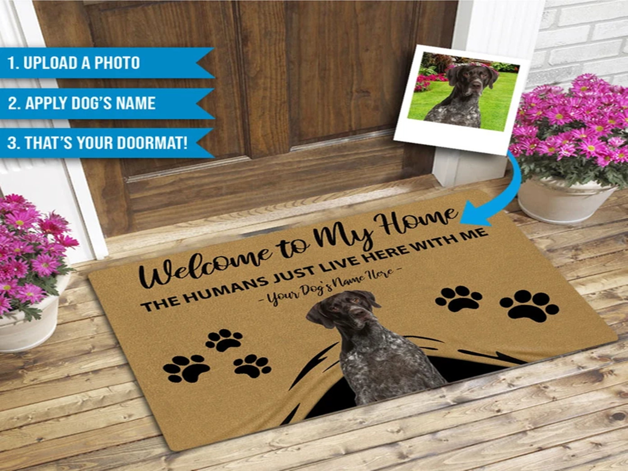 Custom Doormat Pet Doormat Funny Doormat Personalized Etsy Canada