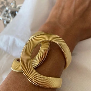 Chanel inspired cuff bracelet sale