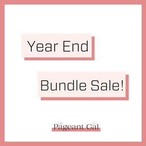 Pageant Preparation Bundle Sale
