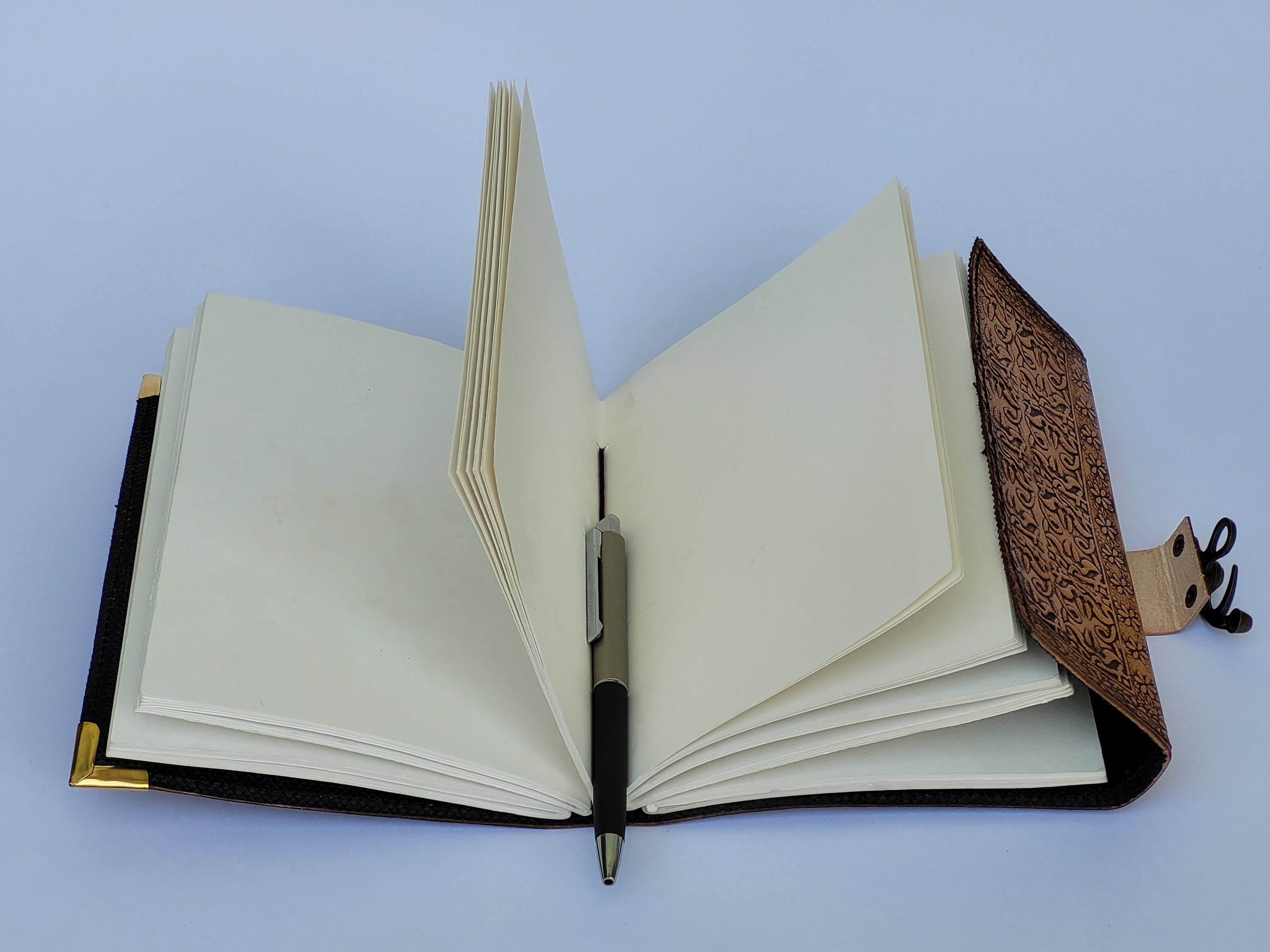 Dragon Embossed Leather Notebook - Irongate Armory