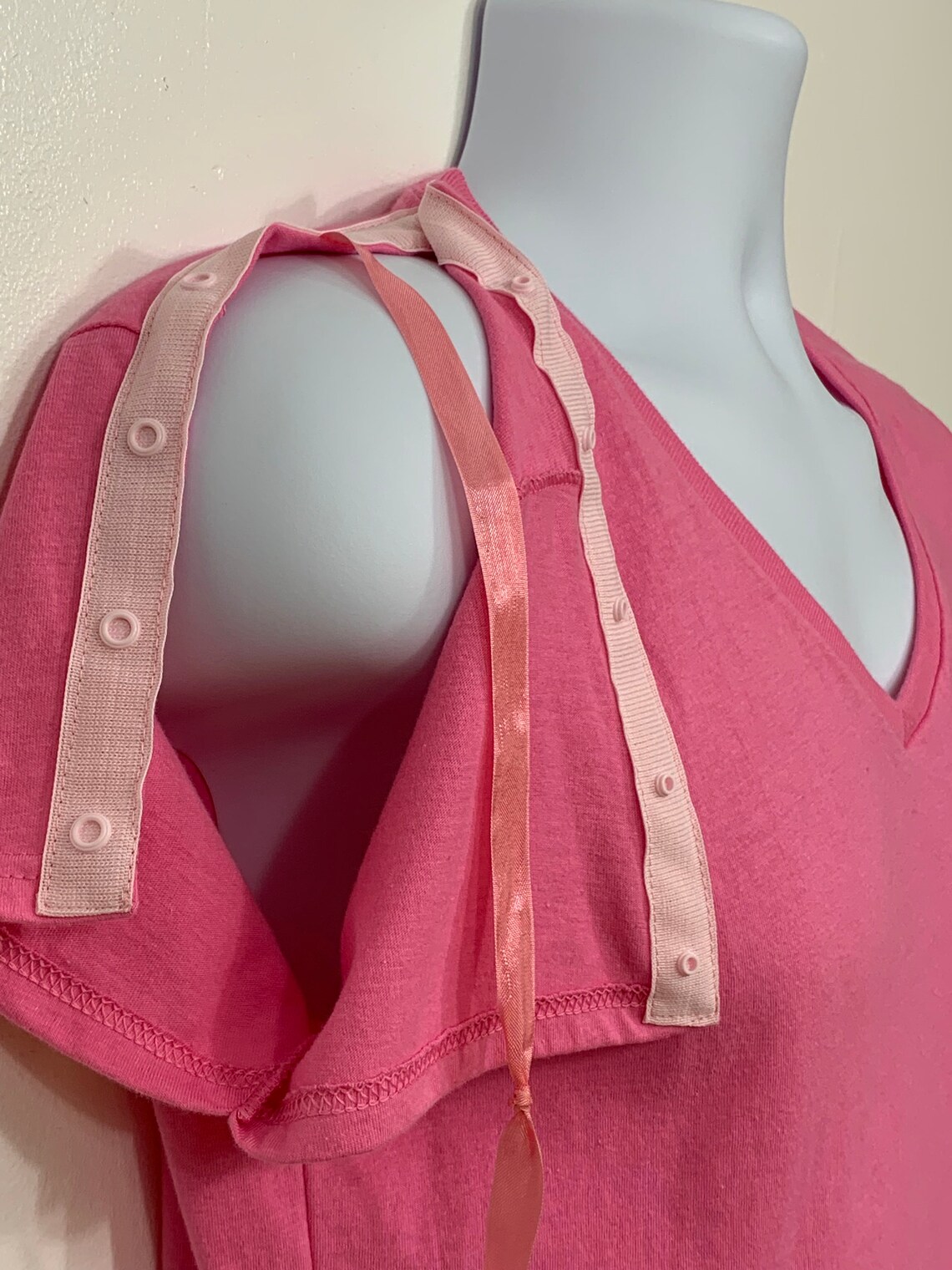 WOMEN'S SHOULDER SURGERY Shirt Snaps or Velcro for Easier Etsy