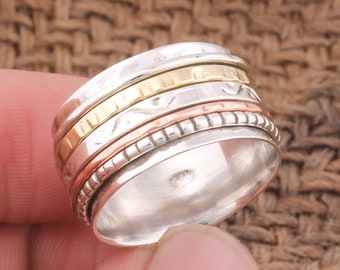 Banithani 9.25 Sterling Silver Black Faux Pearl Semi Precious Finger Ring Fashion Jewelry 
