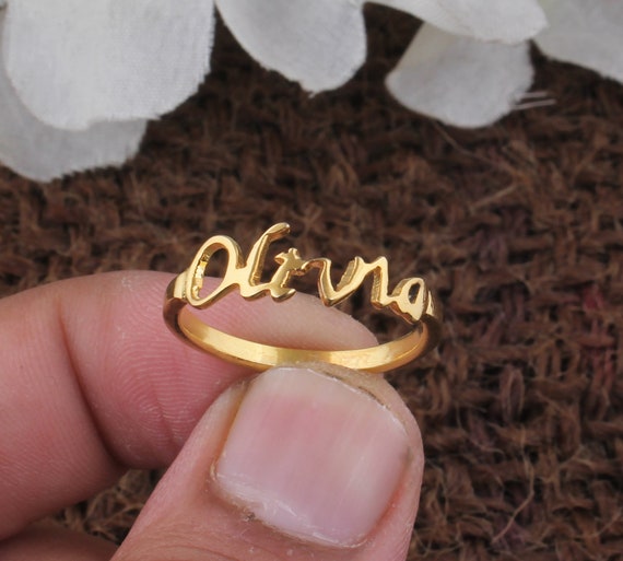 Bague outlet femme prenom